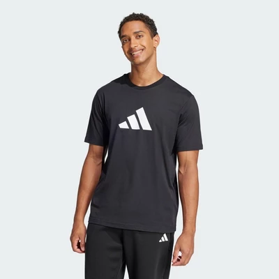 adidas Phong cách sống Áo Thun Logo 3 Bar Future Icons Nam Đen JI8770