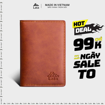Ví Lata (Thời trang nam - Ví da LVN65)