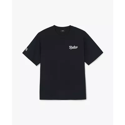 MLB - Áo thun unisex cổ tròn tay ngắn Basic_3ATSV0263-50BKS