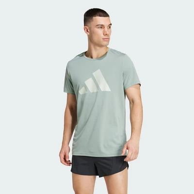 adidas Chạy Áo Thun Run It Nam màu xanh lá JD2324