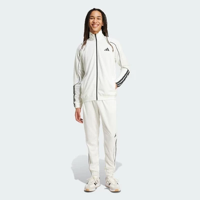 adidas Phong cách sống BỘ TRACKSUIT 3 GẠCH STADIUM Nam trắng JX5527