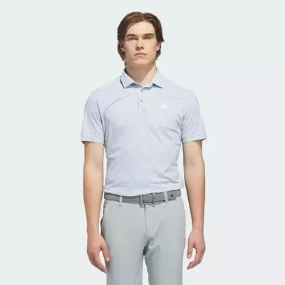 adidas Đánh gôn ÁO POLO ULTIMATE365 FEATHER PRINT Nam trắng KR9519