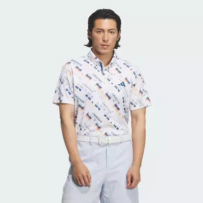 adidas Đánh gôn ÁO POLO NGẮN TAY AOP Nam trắng JZ4363