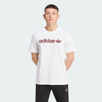 adidas Phong cách sống Áo Thun Graphic Nam trắng IX9652