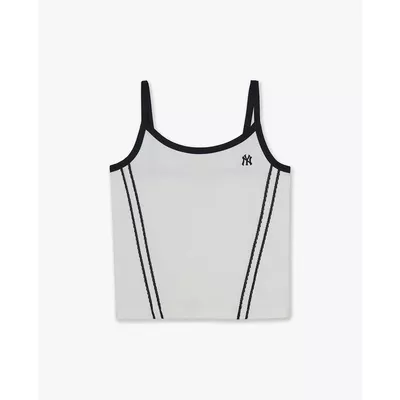 MLB - Áo hai dây nữ cổ tròn phối sọc Varsity_3FTOV6263-50WHS