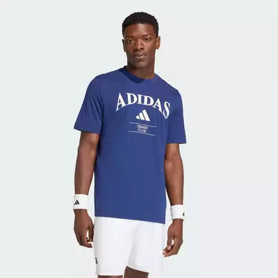 adidas Quần vợt Áo Thun Graphic adidas Heritage Nam Màu xanh da trời KB9443
