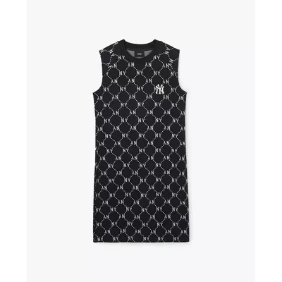 MLB - Đầm sát nách mini họa tiết monogram_3FOPM0343-50BKS