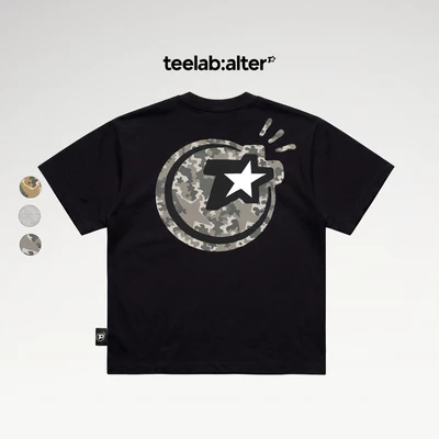 Áo Thun Teelab Alter TI-STAR Camo Oversized Cotton Tee TS395