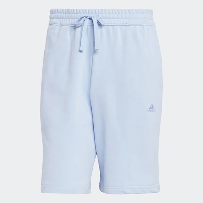 adidas Phong cách sống Quần Short Vải Thun Da Cá ALL SZN Nam Màu xanh da trời IC9829