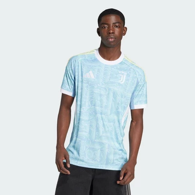 adidas Bóng đá Áo Đấu Sân Khách Juventus 25/26 Nam Màu xanh da trời JJ4323