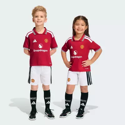 adidas Football Manchester United 26/27 Home Kids Set Unisex Red KC4784