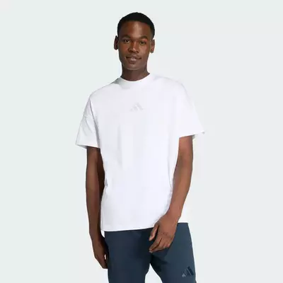 adidas Phong cách sống Áo Thun ALL SZN Nam trắng KC3184