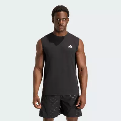 adidas Gym & Training ÁO THUN KHÔNG TAY WORKOUT ESSENTIALS FEELREADY Nam Đen KA3523