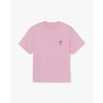 MLB - Áo thun unisex tay ngắn Basic Color Lettering Graphic_3ATSB6363-10PKP