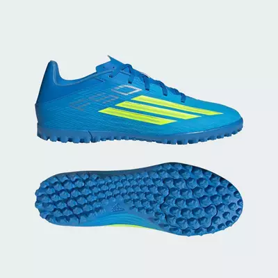 adidas Bóng đá Giày Đá Bóng Sân Cỏ Nhân Tạo F50 CLUB Unisex Màu xanh da trời JR9050