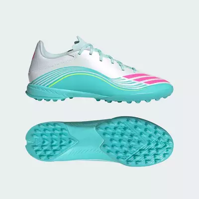 adidas Bóng đá Giày Đá Bóng Sân Cỏ Nhân Tạo F50 MESSI LEAGUE Unisex trắng JQ0937
