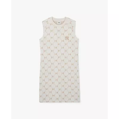 MLB - Đầm sát nách mini họa tiết monogram_3FOPM0343-50CRS