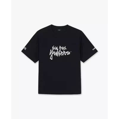 MLB - Áo thun unisex tay ngắn Sportive Mesh Lettergraphic_3ATSV0563-50BKS
