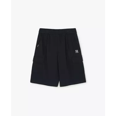 MLB - Quần short unisex ống rộng Basic Small Logo_3ASPB0563-50BKS