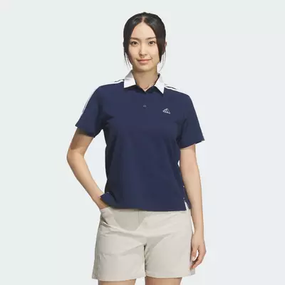 [Duy nhất 8.8 - VOUCHER 30%]adidas Đánh gôn ÁO POLO NGẮN TAY CLIMACOOL 3 GẠCH PIQUE Nữ Màu xanh da trời KD7209