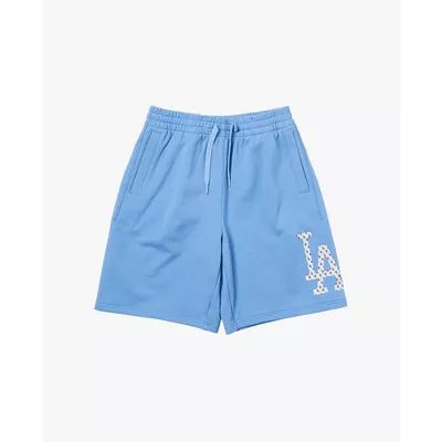 MLB - Quần short unisex ống rộng lưng thun Monogram Big Lux_3ASPM0244-07SBD