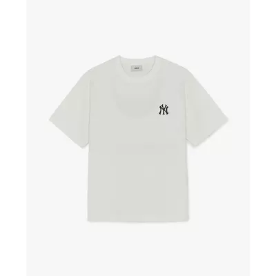 MLB - Áo thun unisex tay ngắn Sportive Cursive Back Lettering_3ATSV0163-50IVS