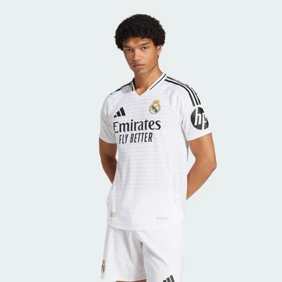 adidas Bóng đá Áo Đấu Sân Nhà Authentic Real Madrid 24/25 Nam trắng IX8095
