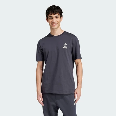 adidas Lifestyle ADIDAS STAR WARS THE MANDALORIAN T-SHIRT REGULAR FIT BACK GRAPHIC Men Grey JI5716