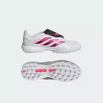 adidas Football Predator League Fold- Over Tongue Turf Football Boots Kids Unisex White IH2103