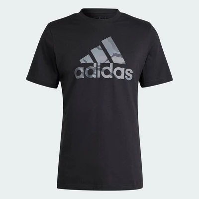 adidas Phong cách sống Áo Thun Graphic Camo Badge of Sport Nam Đen IR5828