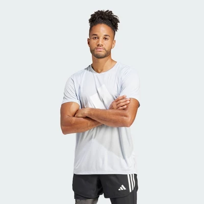 adidas Chạy Áo Thun Run It Nam Màu xanh da trời IN0080