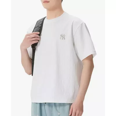 MLB - Áo thun unisex tay ngắn Monogram Embossed_3ATSM5163-50WHS