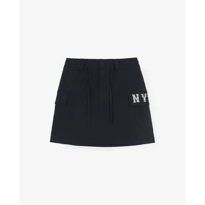 MLB - Chân váy chữ A mini Basic Coopers_3FSKB0654-50BKS