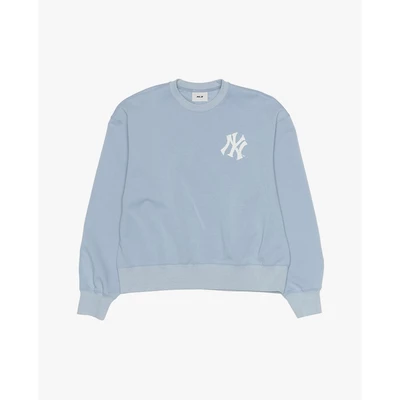 MLB - Áo sweatshirt nữ cổ tròn tay dài phối logo_3FMTN0354-50SBL