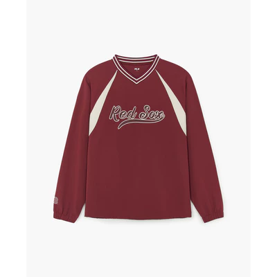 MLB - Áo sweatshirt unisex cổ V tay dài Varsity Sportive_3AMTV1254-43WIS
