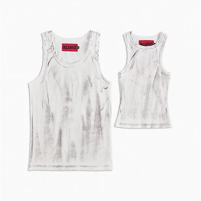 Áo Tanktop Nam Nữ WHITE DIRTY TANKTOP