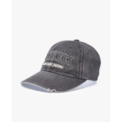 MLB - Nón bóng chày unisex Denim Embossed_3ACPV215N-50CGS