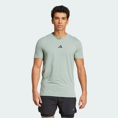 adidas Gym & Training Áo Thun Tập Luyện Designed for Training Nam màu xanh lá JI5768