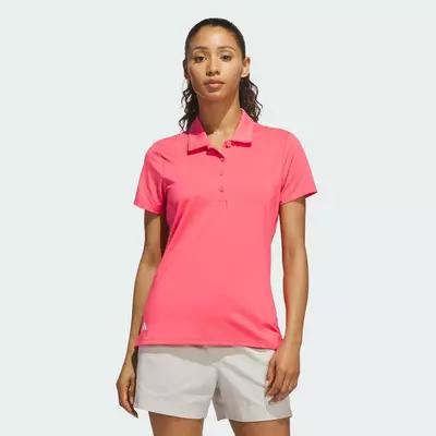adidas Đánh gôn Áo Polo Trơn Ngắn Tay Ultimate365 Nữ Hồng KG1464