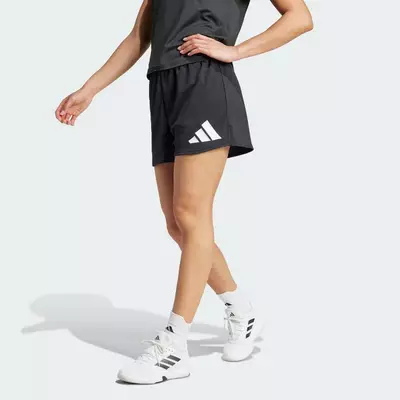 adidas Gym & Training Quần Short Tập Luyện Logo Lớn Essentials Nữ Đen JG8685