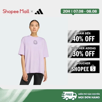 [Duy nhất 8.8 - VOUCHER 30%]adidas Gym & Training Áo Thun CLIMACOOL Strength Training Graphic Nữ Màu tím JM8981