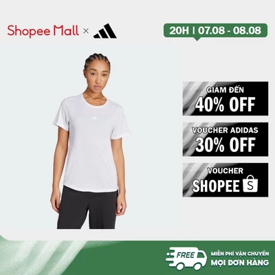 [Duy nhất 8.8 - VOUCHER 30%]adidas Gym & Training Áo Thun Yoga Essentials Nữ trắng JM4480