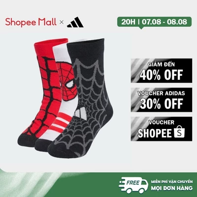 [Duy nhất 8.8 - VOUCHER 30%]adidas Phong cách sống Tất Trẻ Em adidas Marvel Spider-Man Trẻ em trắng JM1827