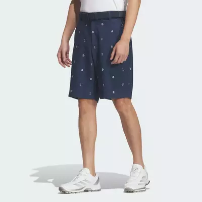 adidas Đánh gôn QUẦN SHORT MONOGRUM Nam Màu xanh da trời JZ4393
