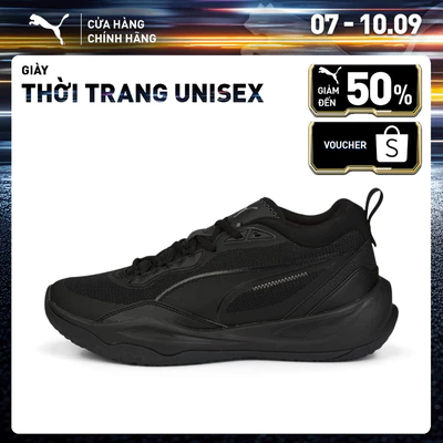 Giày Thời Trang PUMA Unisex Playmaker Core Black-CASTLEROCK Màu Đen
