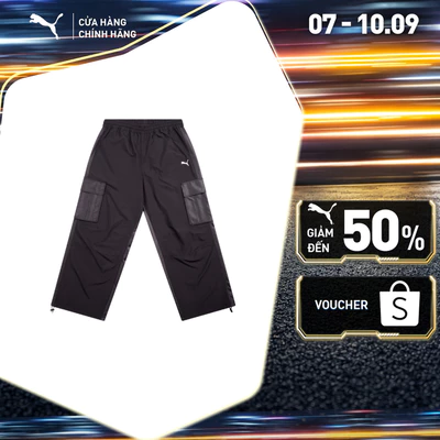 Quần Dài Thời Trang PUMA Nam WARDROBE ESS Cargo Pants WV Black Màu Đen