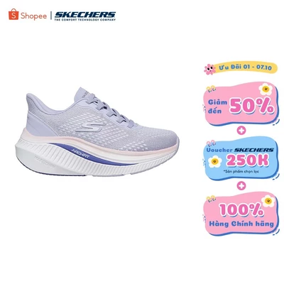 Giày Thể Thao Nữ Skechers GOwalk Max Cushioning Arch Fit Roslyn Đi Bộ - 125581-LAV APMA