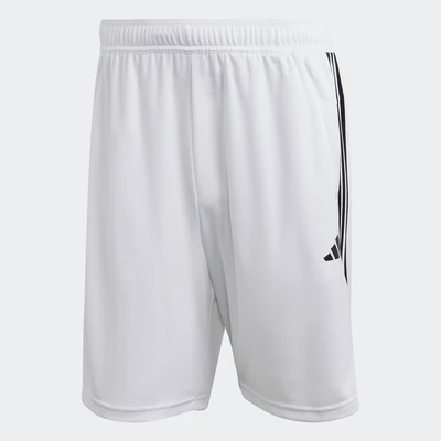 adidas Gym & Training Quần Short Tập Luyện Vải Pique 3 Sọc Train Essentials Nam trắng IB8244