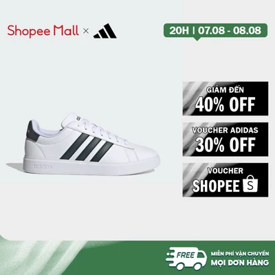 [Duy nhất 8.8 - VOUCHER 30%]adidas Quần vợt & Phong cách sống Giày Grand Court Cloudfoam Comfort Nam trắng GW9204