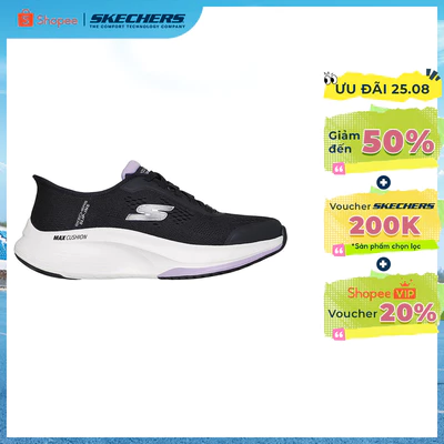 Giày Thể Thao Nữ Skechers Slip-ins Gowalk Max Walker Đi Bộ - 125067-BKLV